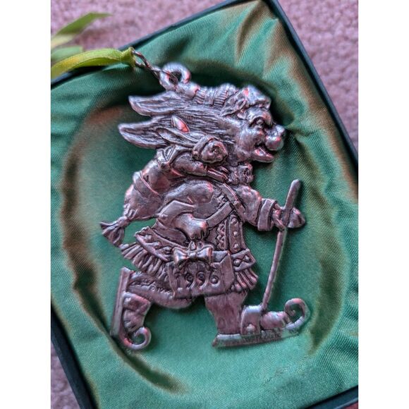 Lot of 3 Vintage Arthur Court & Lunt Christmas Ornaments Rabbit Goose & Penguin - Picture 6 of 7